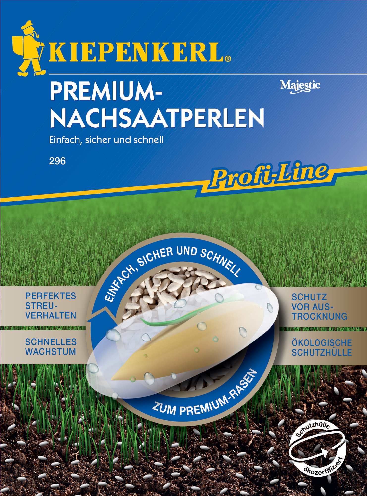 Profi-Line Premium-Nachsaatperlen, 0,1 kg